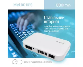 ИБП для роутера ColorWay CW-PB100LI3WT