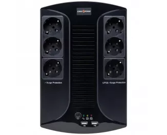 ДБЖ LogicPower 650VA-6PS (4324)