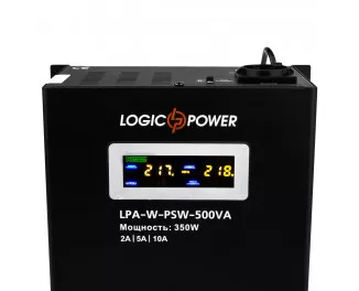 ИБП LogicPower LPA-W-PSW-500VA (350Вт) 2A/5A/10A (7145)