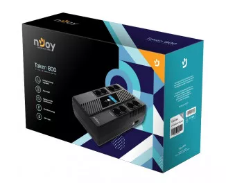ИБП NJOY Token 800 (UPCSBLS680TTOAZ01B)