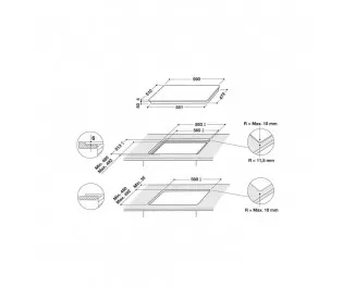 Індукційна варильна поверхня Whirlpool WF S0160 NE