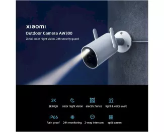 IP-камера відеоспостереження Xiaomi Outdoor Camera AW300 White Global (BHR6816EU)