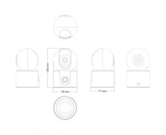 IP-камера відеоспостереження Xiaomi Smart Camera C500 Dual (BHR8755EU)