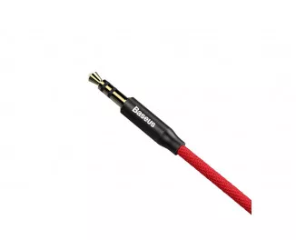 Кабель Audio AUX > AUX  Baseus Yiven M30 1.5m (CAM30-C91) Red/Black