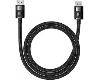 Кабель Baseus High Definition Series DP 8K to DP 8K Adapter Cable 1.5m Cluster Black