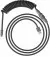 Кабель для игровой клавиатуры USB-C > USB-A HyperX Coiled Cable (6J678AA) Gray 