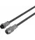 Кабель для игровой клавиатуры USB-C > USB-A HyperX Coiled Cable (6J678AA) Gray 