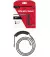 Кабель для игровой клавиатуры USB-C > USB-A HyperX Coiled Cable (6J678AA) Gray 