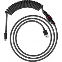 Кабель для ігрової клавіатури USB-C > USB-A HyperX Coiled Cable (6J677AA) Red 