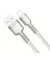 Кабель Lightning > USB  Baseus Cafule Metal Lightning 2.4A 1.0m (CALJK-A02) White
