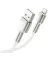 Кабель Lightning > USB  Baseus Cafule Metal Lightning 2.4A 1.0m (CALJK-A02) White