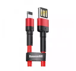 Кабель Lightning > USB  Baseus Cafule Special Edition 2.4A 1.0m Red (CALKLF-G09)