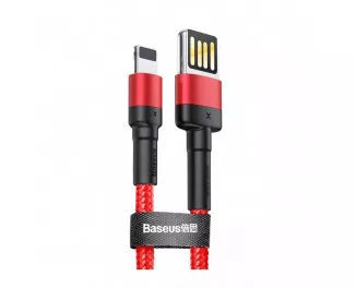 Кабель Lightning > USB  Baseus Cafule Special Edition 2.4A 1.0m Red (CALKLF-G09)