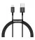 Кабель Lightning > USB  Baseus Superior Series Fast Charging 2.4A 1.0m (CALYS-A01) Black
