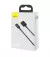 Кабель Lightning > USB  Baseus Superior Series Fast Charging 2.4A 1.0m (CALYS-A01) Black