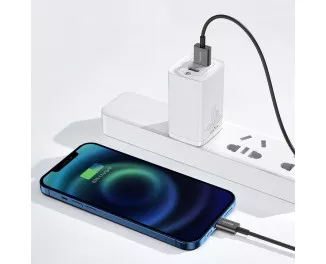 Кабель Lightning > USB  Baseus Superior Series Fast Charging 2.4A 1.0m (CALYS-A01) Black