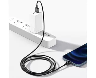Кабель Lightning > USB  Baseus Superior Series Fast Charging 2.4A 2.0m (CALYS-C01) Black