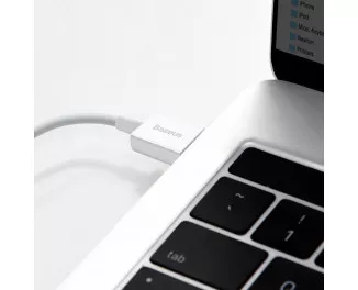 Кабель Lightning > USB  Baseus Superior Series Fast Charging 2.4A 2.0m (CALYS-C02) White