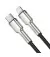 Кабель Lightning > USB Type-C Baseus Cafule Metal Data Cable PD 20W 2.0m (CATLJK-B01) Black