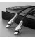 Кабель Lightning > USB Type-C Baseus Cafule Metal Data Cable PD 20W 2.0m (CATLJK-B01) Black