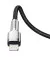Кабель Lightning > USB Type-C Baseus Cafule Metal Data Cable PD 20W 2.0m (CATLJK-B01) Black