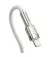 Кабель Lightning > USB Type-C Baseus Cafule Metal Data Cable PD 20W 2.0m (CATLJK-B02) White