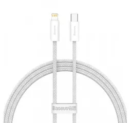 Кабель Lightning > USB Type-C  Baseus Dynamic Series Fast Charging 20W 1.0m (CALD000002) White