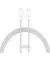 Кабель Lightning > USB Type-C  Baseus Dynamic Series Fast Charging 20W 1.0m (CALD000002) White