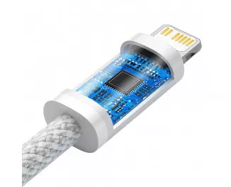 Кабель Lightning > USB Type-C  Baseus Dynamic Series Fast Charging 20W 1.0m (CALD000002) White