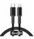 Кабель Lightning > USB Type-C Baseus High Density Braided PD 20W 1.0m (CATLGD-01) Black