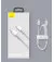 Кабель Lightning > USB Type-C  Baseus High Density Braided PD 20W 1.0m (CATLGD-02) White