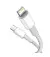 Кабель Lightning > USB Type-C  Baseus High Density Braided PD 20W 1.0m (CATLGD-02) White