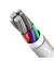 Кабель Lightning > USB Type-C  Baseus High Density Braided PD 20W 1.0m (CATLGD-02) White
