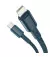 Кабель Lightning > USB Type-C Baseus High Density Braided PD 20W 1.0m (CATLGD-03) Blue