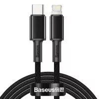 Кабель Lightning > Type-C Baseus High Density Braided PD 20W 2.0m (CATLGD-A01) Black