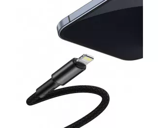 Кабель Lightning > USB Type-C  Baseus High Density Braided PD 20W 2.0m (CATLGD-A01) Black