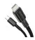 Кабель Lightning > USB Type-C  Baseus High Density Braided PD 20W 2.0m (CATLGD-A01) Black