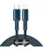 Кабель Lightning > USB Type-C Baseus High Density Braided PD 20W 2.0m (CATLGD-A03) Blue