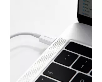 Кабель Lightning > USB Type-C  Baseus Superior Series PD 20W 0.25m (CATLYS-02) White
