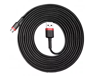 Кабель microUSB > USB  Baseus Cafule Cable 2.0A 3.0m (CAMKLF-H91) Black/Red