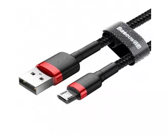 Кабель microUSB > USB  Baseus Cafule Cable 2.0A 3.0m (CAMKLF-H91) Black/Red