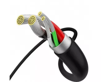 Кабель microUSB > USB  Baseus Superior Series Fast Charging Cable 2.0A 1.0m (CAMYS-01) Black