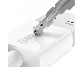 Кабель microUSB > USB  Baseus Superior Series Fast Charging Cable 2.0A 1.0m (CAMYS-02) White