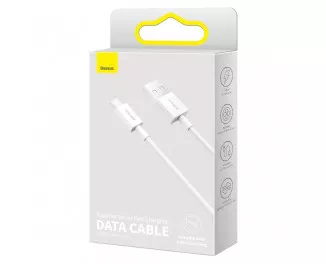 Кабель microUSB > USB  Baseus Superior Series Fast Charging Cable 2.0A 1.0m (CAMYS-02) White