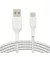 Кабель USB-A > USB-C зарядки/синхронизации Belkin, 2м, Type-C, витой, белый