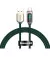 Кабель USB Type-C > USB Baseus Display Fast Charging Data Cable 66W 1.0 m (CASX020006) Green