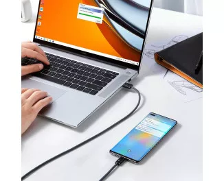 Кабель USB Type-C > USB  Baseus Dynamic Series Fast Charging 100W 1.0m (CALD000616) Slate Gray