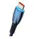 Кабель USB Type-C > USB Baseus Glimmer Series Fast Charging Data Cable 100W 1.0 m (CADH000403) Blue