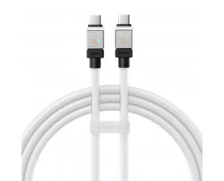 Кабель USB Type-C > USB Type-C Baseus CoolPlay Series Fast Charging Cable 100W 2.0m (CAKW000302) White