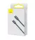 Кабель USB Type-C > USB Type-C  Baseus Crystal Shine Series Fast Charging 100W 1.2m (CAJY000601) Black